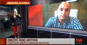 Mehmet Yalım Uçtum CNN Türk Canlı Yayınında Obeziteyi Değerlendiriyor