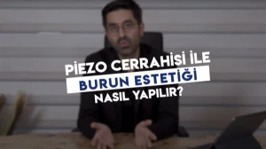 Rinoplasti\' de Piezo Tekniği 